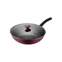 Joyoung/九阳 麦饭石色不粘 炒锅套装+锅铲 28cm -适合3-4人套装 铝合金