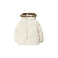 BURBERRY/博柏利 人造皮草装饰 女童羽绒服