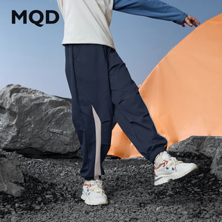  MQD/马骑顿 户外露营 女童登山裤 藏青 140