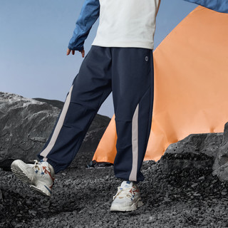  MQD/马骑顿 户外露营 女童登山裤 藏青 140
