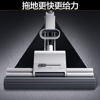 TOPOTO/大卫 免手洗 海绵拖把 伸缩加强杆