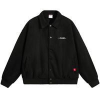 Coca-Cola/可口可乐 美式廓形 男士棒球服外套