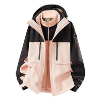  pierre cardin/皮尔·卡丹 防风保暖 男士外套 抓绒内胆
