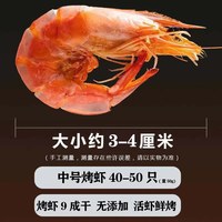 大海味道 彩庆 Caiqing 潮汕虾干 1袋 中号烤虾40-50只