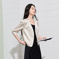 3COLOUR/三彩 100醋酸 女士短外套