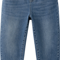  balabala/巴拉巴拉 加绒 女童牛仔裤