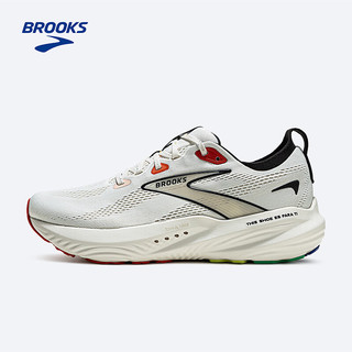  BROOKS/布鲁克斯 缓震 男士跑鞋 男款 联名款 椰奶/白/黑 44.5