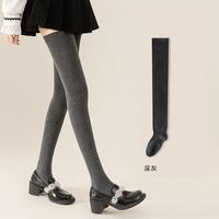 猫人 女士过膝高筒瘦腿棉袜 2025新款