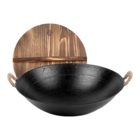  王源吉 无涂层 铸铁炒锅