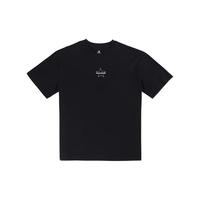  CONVERSE/匡威 透气 男士短袖T恤 黑色A款 L