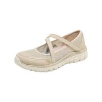 SKECHERS/斯凯奇 透气 女士单鞋 魔术贴