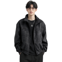 MARK FAIRWHALE/马克华菲 复古美学 男士短款翻领外套