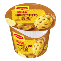Maggi 即食冲泡 速食土豆泥 咖喱牛肉土豆泥35g