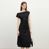 FANSILANEN/范思蓝恩 设计感收腰 女士连衣裙