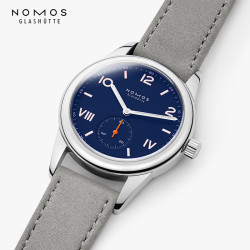 NOMOS 格拉苏蒂德表校园俱乐部系列 透底手动机械表 722.GB 719.GB