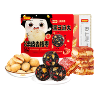  好想你 去核枣 枣仁派 【组合装】枣仁派芝麻丸去核枣350g