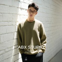a.b.x 380G 长袖卫衣男打底T恤