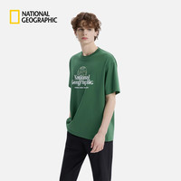  NATIONAL GEOGRAPHIC/国家地理 吸湿速干 男女同款圆领T恤