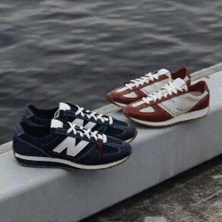 new balance niko and...合作款“471”复古运动鞋，薄底松弛感