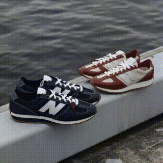 new balance niko and...合作款“471”复古运动鞋，薄底松弛感