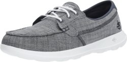 Skechers 斯凯奇 女性 现代 Go Walk Lite 步行鞋 Navy 尺码6.5 Wide