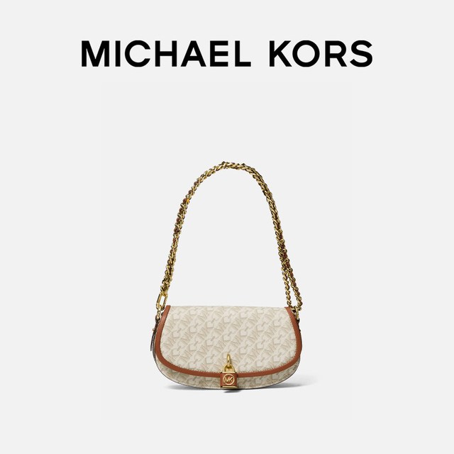 移动端：MICHAEL KORS 女包百搭单肩链条包轻奢小方包腋下小包