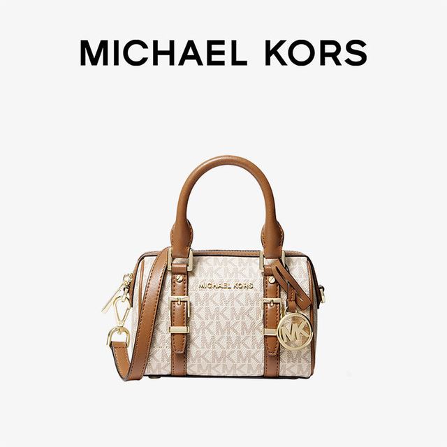 88VIP：MICHAEL KORS 【经典波士顿】MK Bedford老花小号手提斜挎女包32F9G06C0B 节日礼物