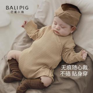  BALIPIG/巴厘小猪 莫代尔棉 婴儿包屁衣