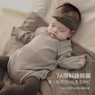  BALIPIG/巴厘小猪 莫代尔棉 婴儿包屁衣