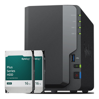  Synology/群晖 厂家直送 NAS套装+群晖HAT3310-16TB硬盘