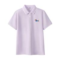 SNOWFLYING/雪中飞 抗菌 女士Polo衫 香芋紫348FW 170/92A