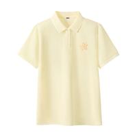  SNOWFLYING/雪中飞 抗菌 女士Polo衫 柠檬黄342FW 165/88A