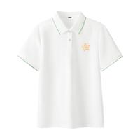  SNOWFLYING/雪中飞 抗菌 女士Polo衫 白色342FW 155/80A