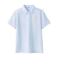  SNOWFLYING/雪中飞 抗菌 女士Polo衫 冰蓝色342FW 175/96A