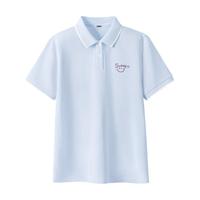  SNOWFLYING/雪中飞 抗菌 女士Polo衫 冰蓝色346FW 165/88A