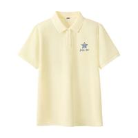  SNOWFLYING/雪中飞 抗菌 女士Polo衫 柠檬黄350FW 155/80A