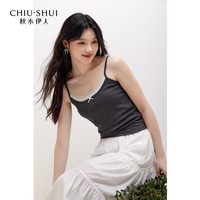 CHIU·SHUI/秋水伊人 蕾丝花边 女士吊带背心