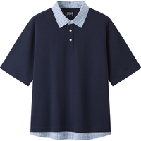 Semir/森马 假两件 男士POLO衫
