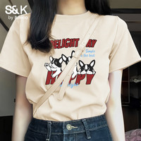 班尼路 100%纯棉短袖T恤女