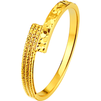  LUKFOOK JEWELLERY/六福珠宝 5G实心 女士黄金戒指