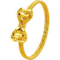 LUKFOOK JEWELLERY/六福珠宝 手工织 女士黄金戒指