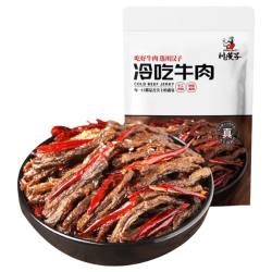 川汉子 麻辣劲爽 冷吃牛肉 100g 四川特产