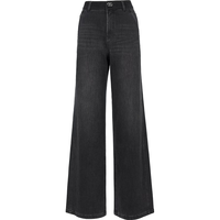  VERO MODA 宽松水洗阔腿 女士牛仔裤