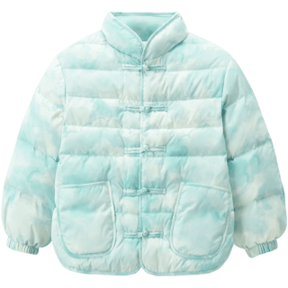  Mini Peace 国风盘扣 儿童羽绒服