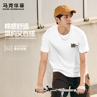 马克华菲 宽松舒适 男士T恤