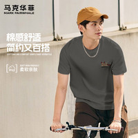 马克华菲 宽松舒适 男士T恤