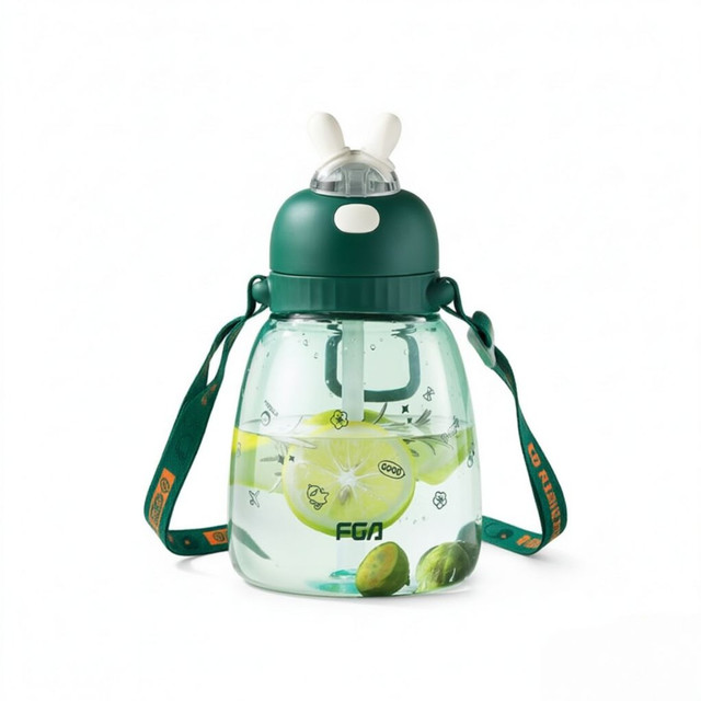 富光 儿童运动水壶便携吸管杯 1200ml