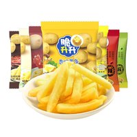 脆升升 香脆薯条20克海盐36包+15克薯片10包