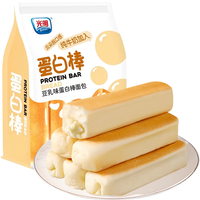 光明 纯牛奶蛋白棒手撕夹心面包棒整箱儿童营养早餐健康糕点小零食