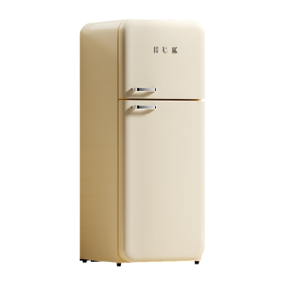 哈士奇 BCD-253RS 变频风冷双门冰箱 237L 奶茶色